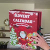 Video of the Squishy Advent Calendar being unfolded, doors opened, squishies taken out and then all squishies shown at once on the table.